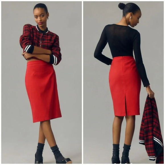 Anthropologie Bombshell Pencil Skirt Size XL Career Business Casual - Picture 1 of 11